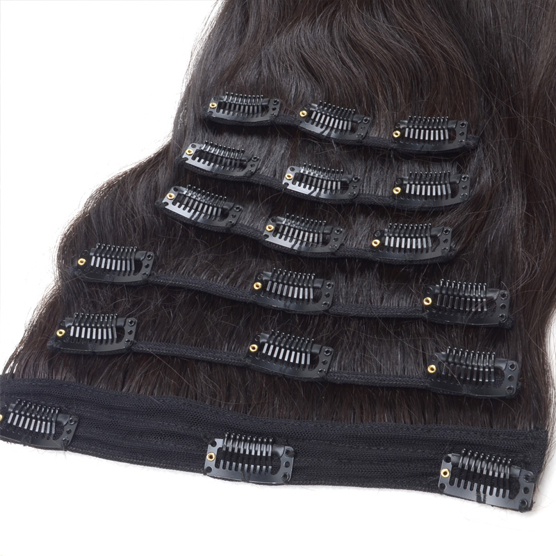 How to attach your clipin hair extensions